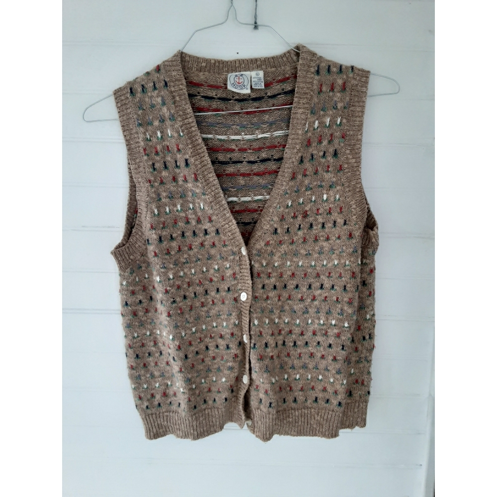 Vintage Irish linen Vest